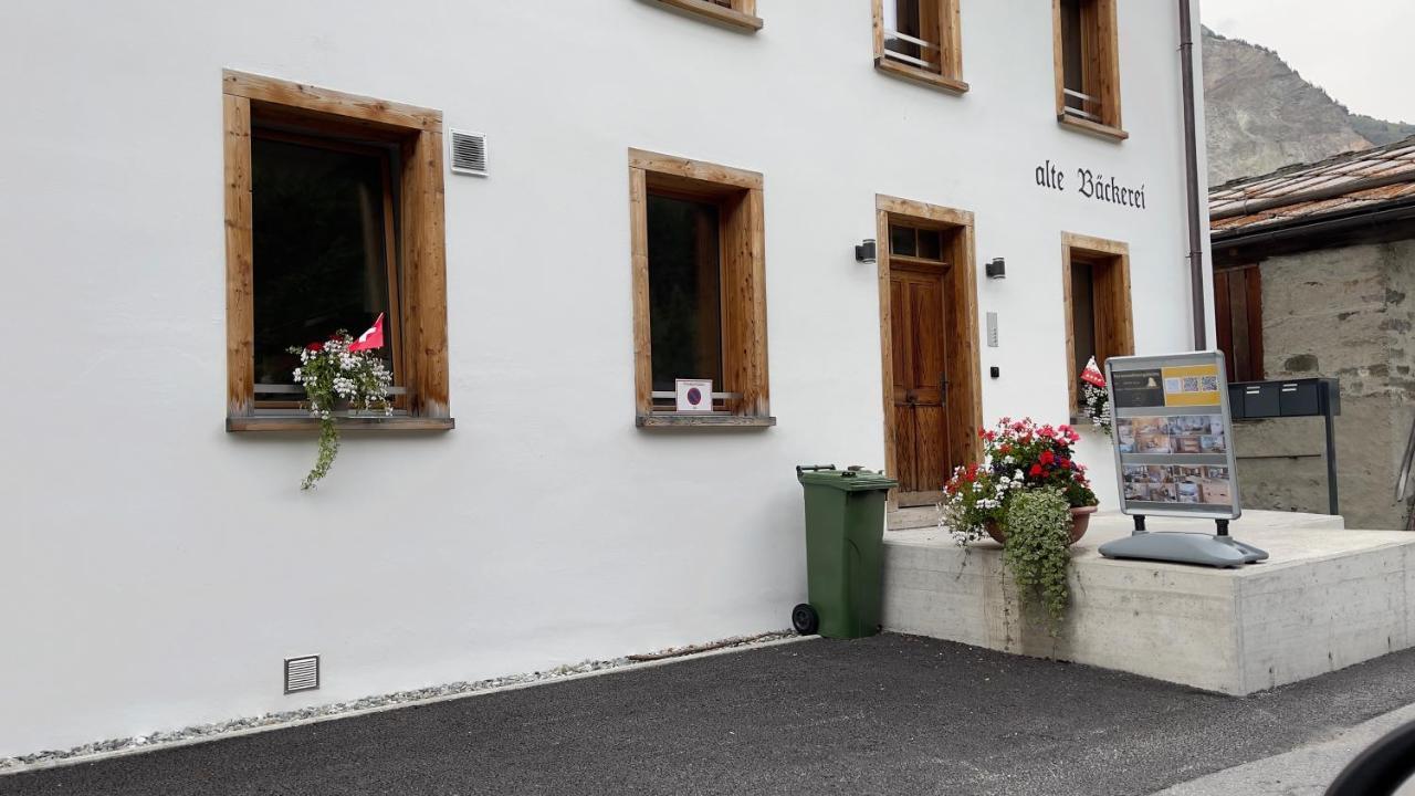 Ferienwohnungen Haus Alte Baeckerei Randa Exterior foto