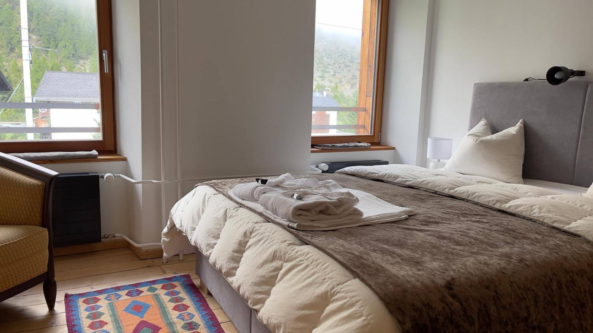 Ferienwohnungen Haus Alte Baeckerei Randa Exterior foto